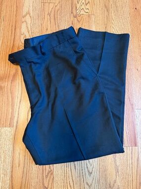 Stafford Black Dress Pants with Branded Waist Label